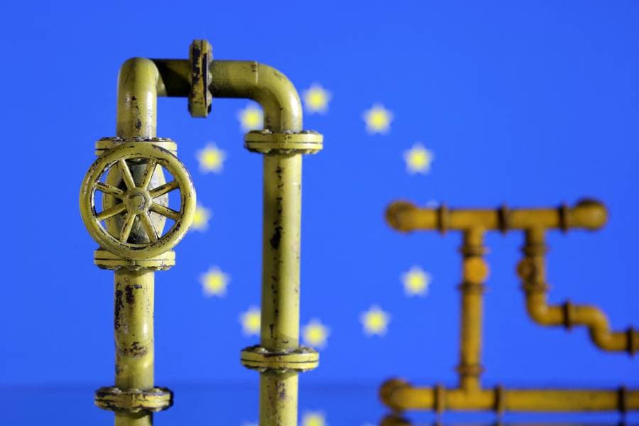 يوروستات: طلب الاتحاد الأوروبي على الغاز يتراجع 7.4% في 2023 (رويترز)