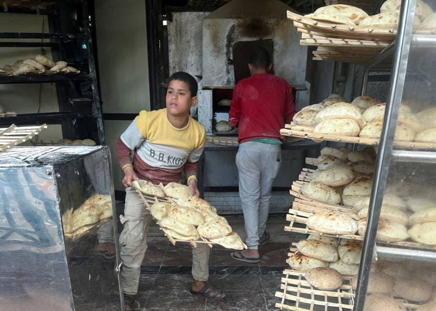 خبز مدعم مصر