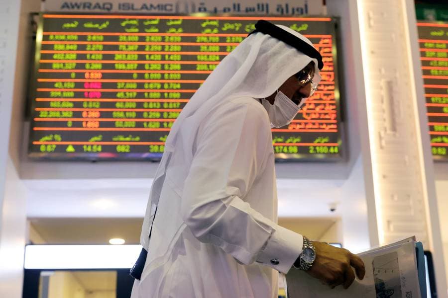 تراجع بورصات الخليج نتيجة لانخفاض أسعار النفط