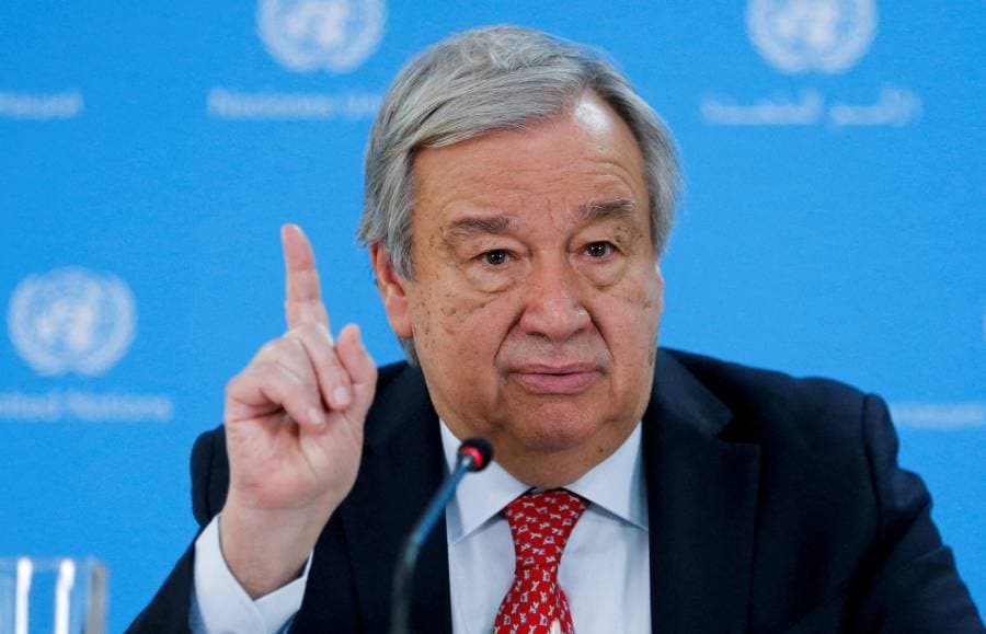 الأمين العام للأمم المتحدة يحذر من أزمة ديون تعصف بنصف سكان العالم. رويترز