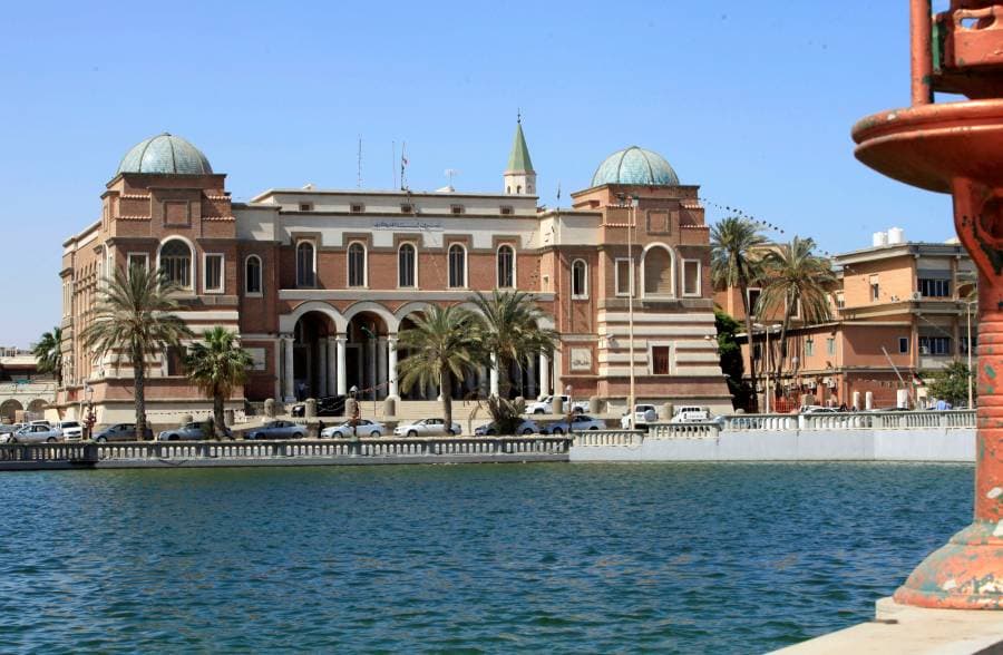 إعادة توحيد مصرف ليبيا المركزي