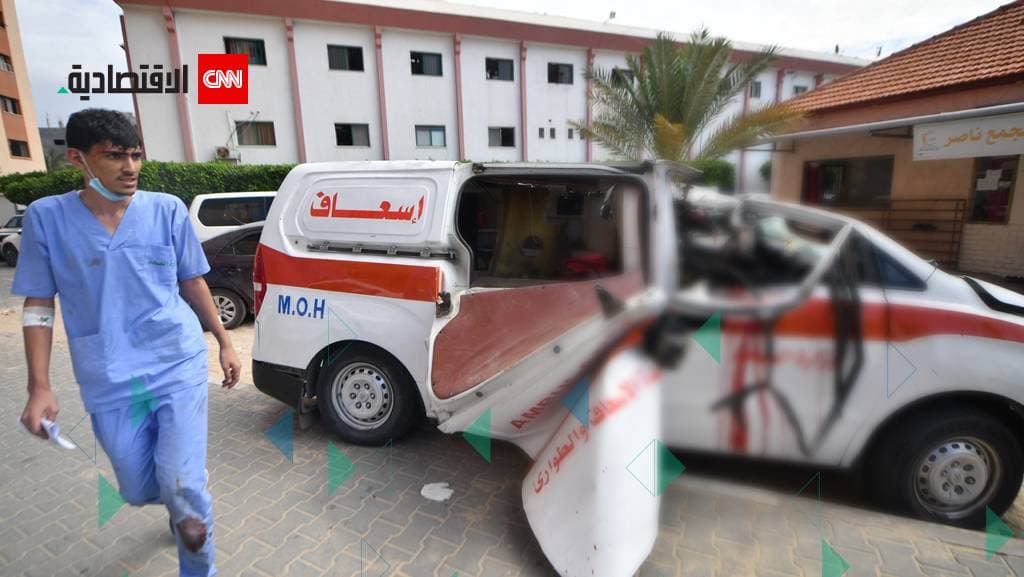سيارة إسعاف في غزة