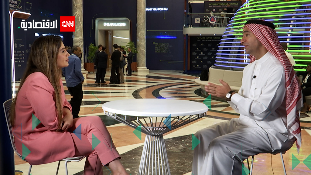 أكوا باور في لقاء مع CNN الاقتصادية على هامش منتدى مبادرة مستقبل الاستثمار في الرياض