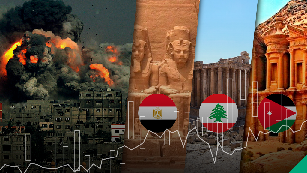 آثار حرب غزة على آفاق السياحة في مصر والأردن ولبنان