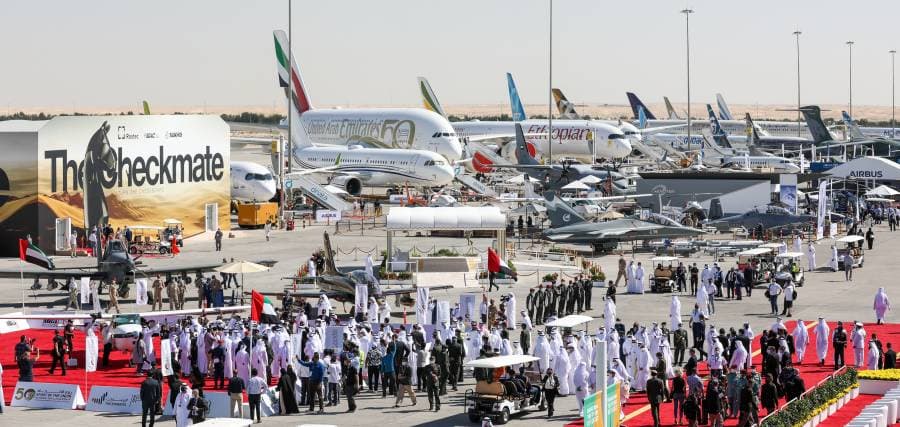 فعاليات معرض دبي للطيران 2023