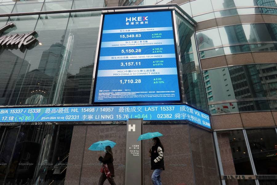 هونغ كونغ تقود ارتفاع الأسهم الآسيوية بعد بيانات الصين الإيجابية
