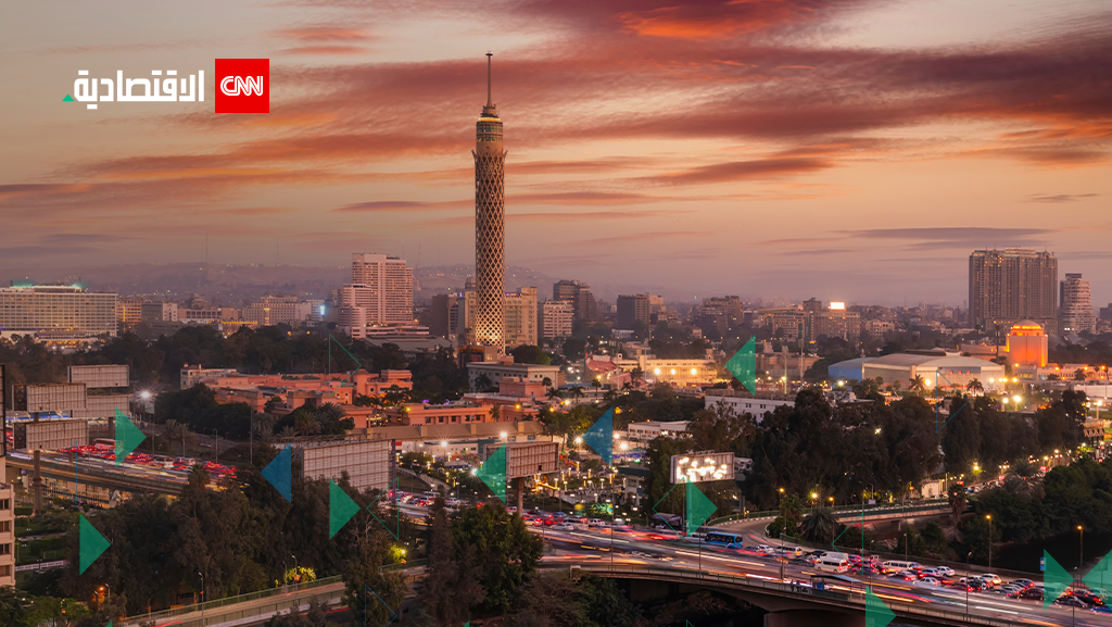 برج القاهرة مع اطلالة علي جزيرة الزمالك والنيل