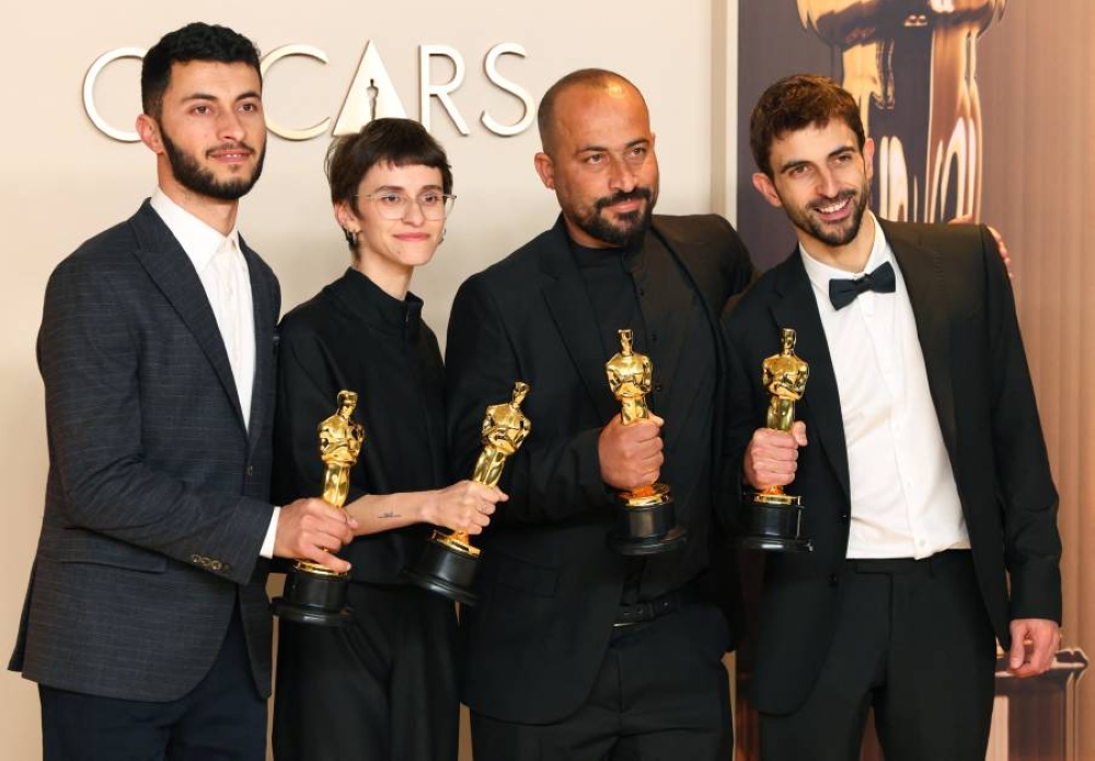فيلم &laquo;لا أرض أخرى&raquo; يفوز بجائزة الأوسكار لأفضل فيلم وثائقي طويل