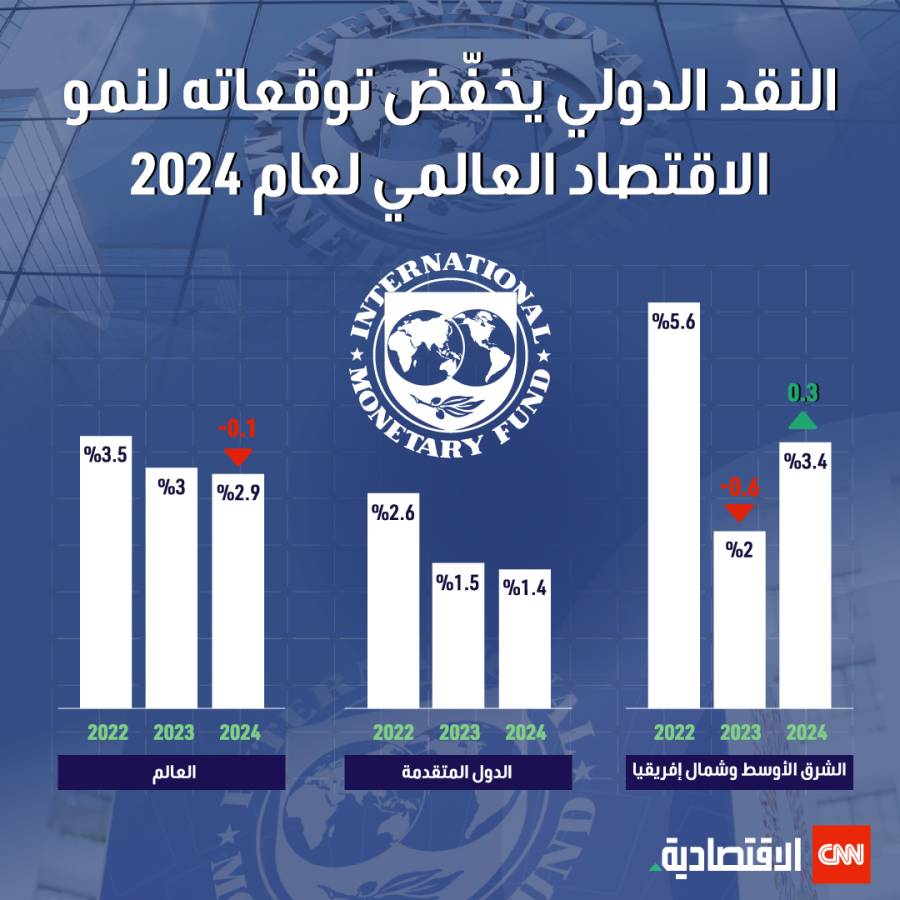 توقعات صندوق الدولي للاقتصاد العالمي 