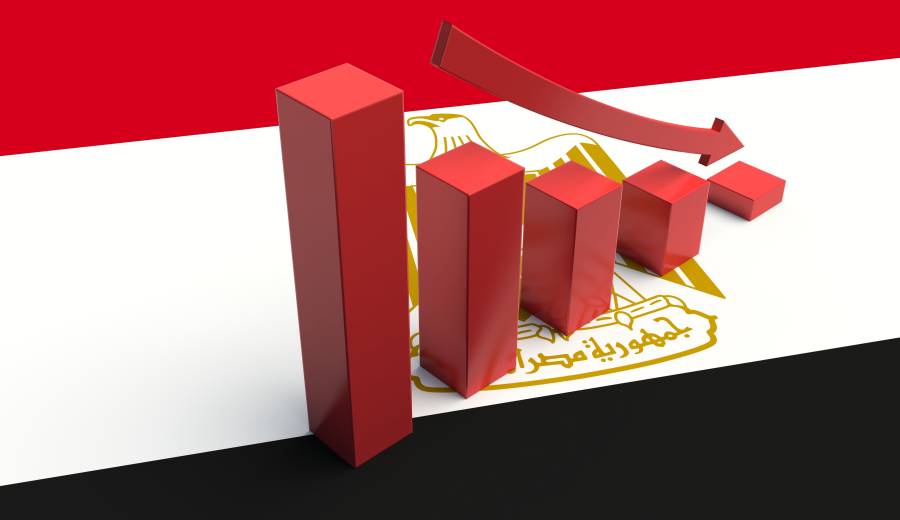 تباطؤ التضخم الأساسي السنوي في مصر إلى 24.4% في يوليو