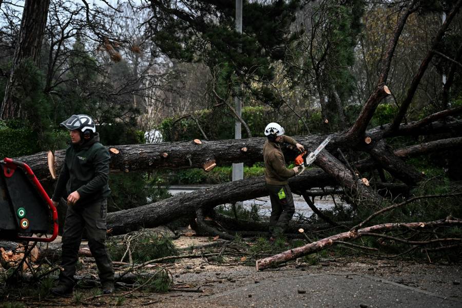 عاصفة شتوية تعطل الحياة في بريطانيا.. انقطاع الكهرباء وتوقف النقل